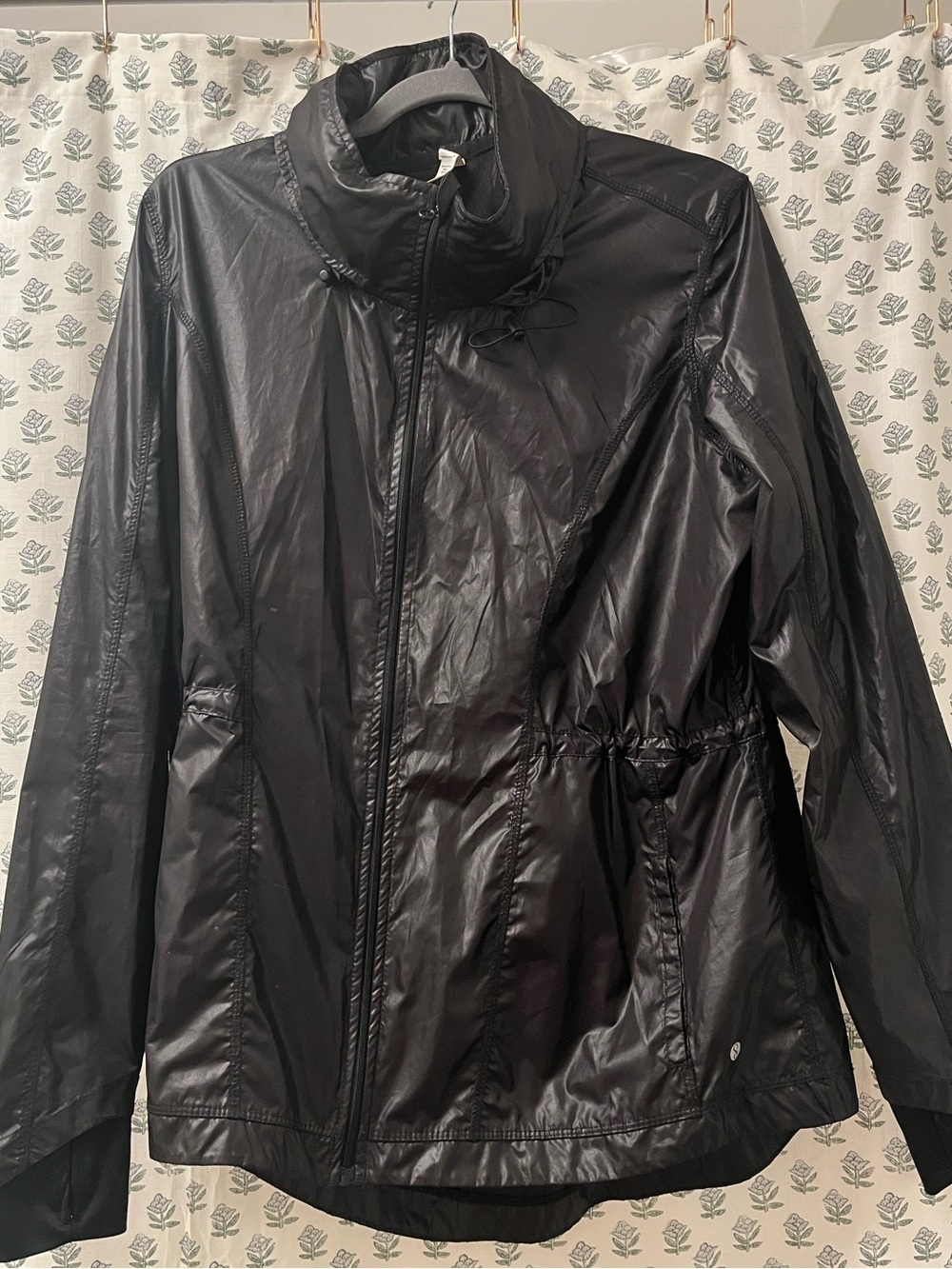 Layer 8 Black Lightweight Windbreaker Jacket